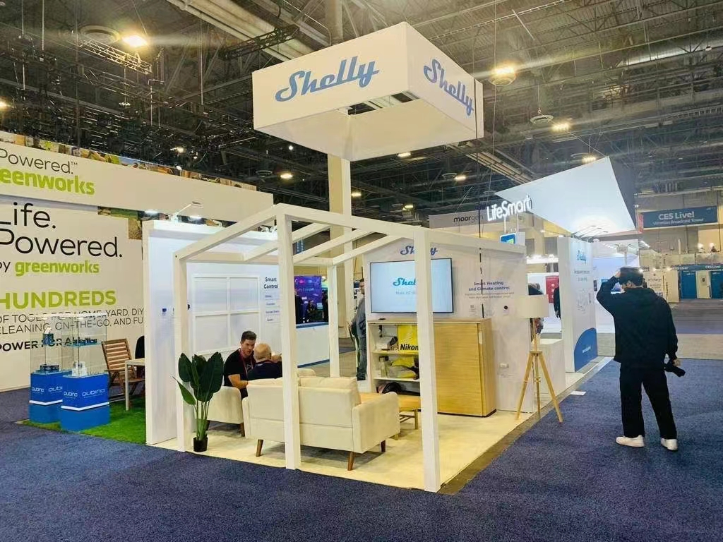 CES2023展台搭建顺利完工